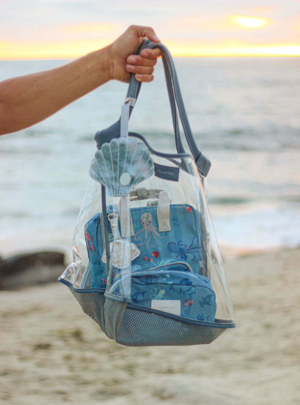 Beach Bag Blue