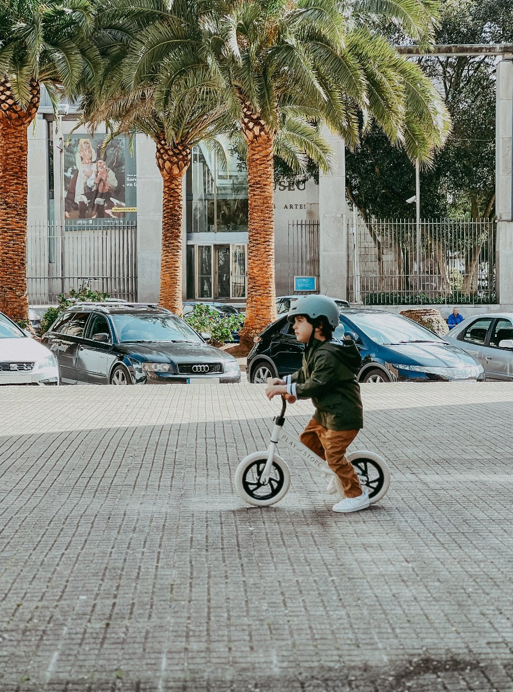 Premium Balance Bike White