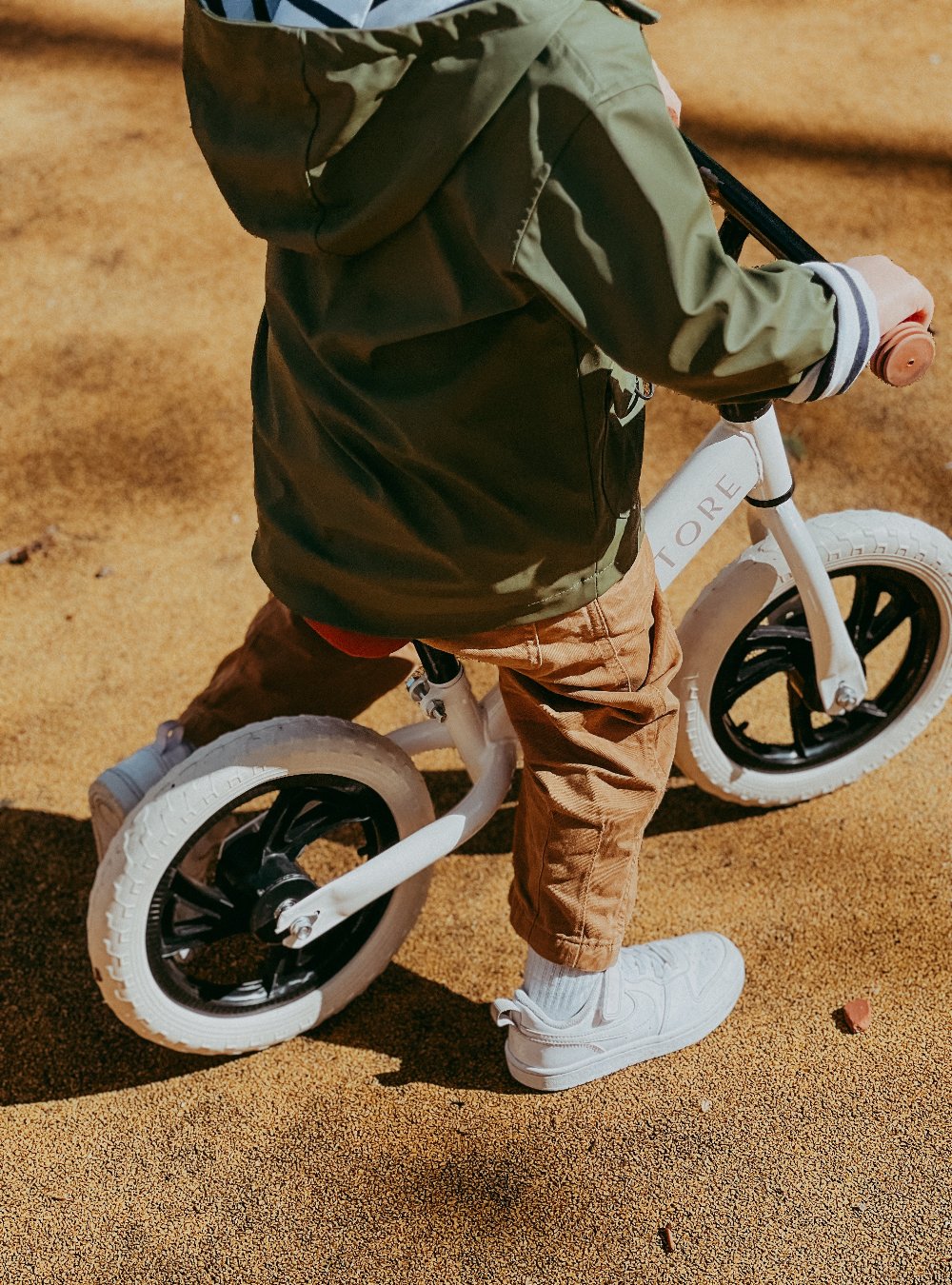 Premium Balance Bike White