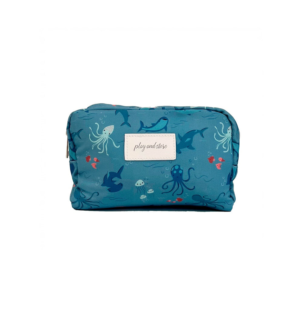 cute travel toiletry bag Sharks Toilet Bag