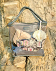 Bolsa de playa Rosa