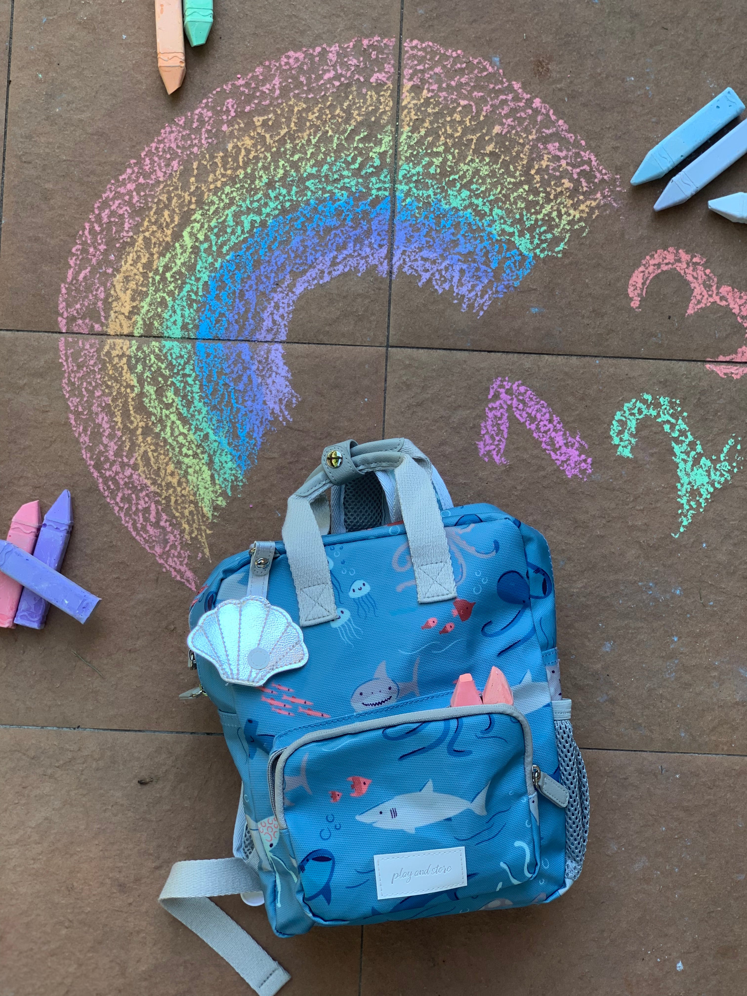 Mini backpack Sharks