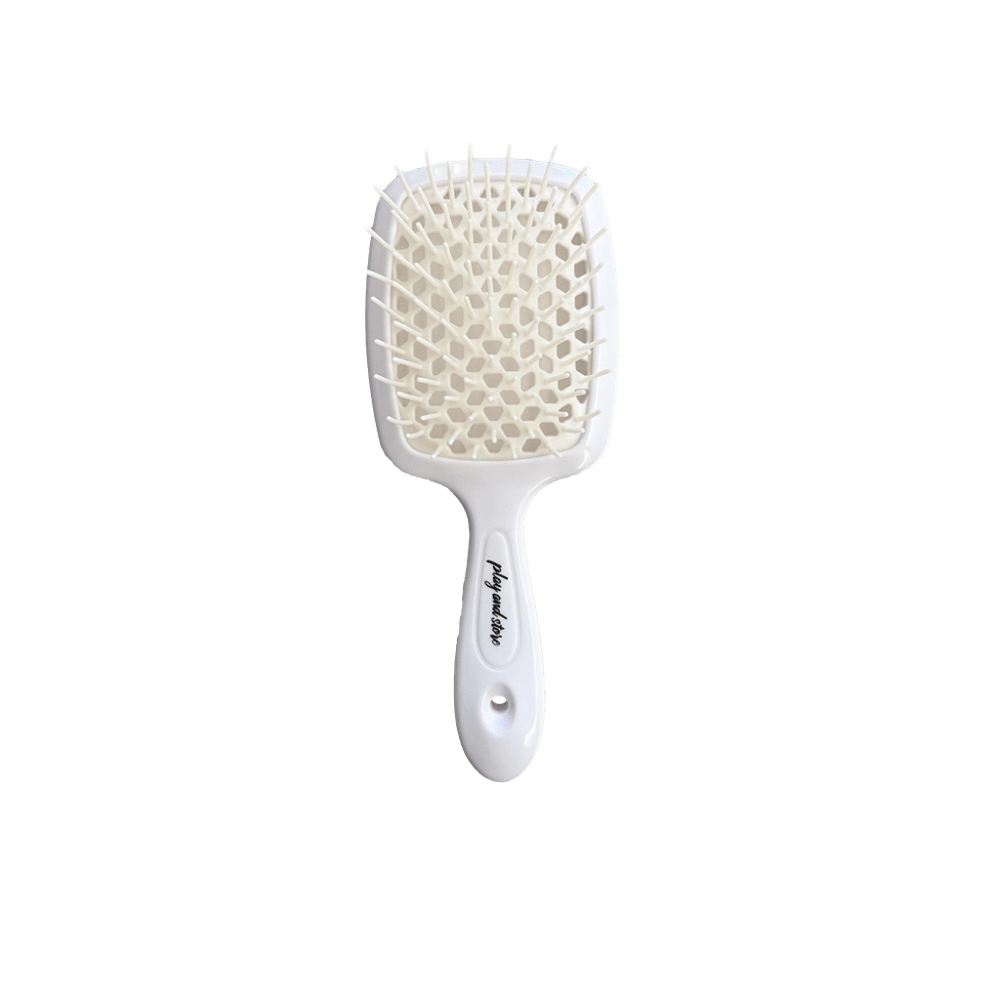 Detangling Hair Brush White