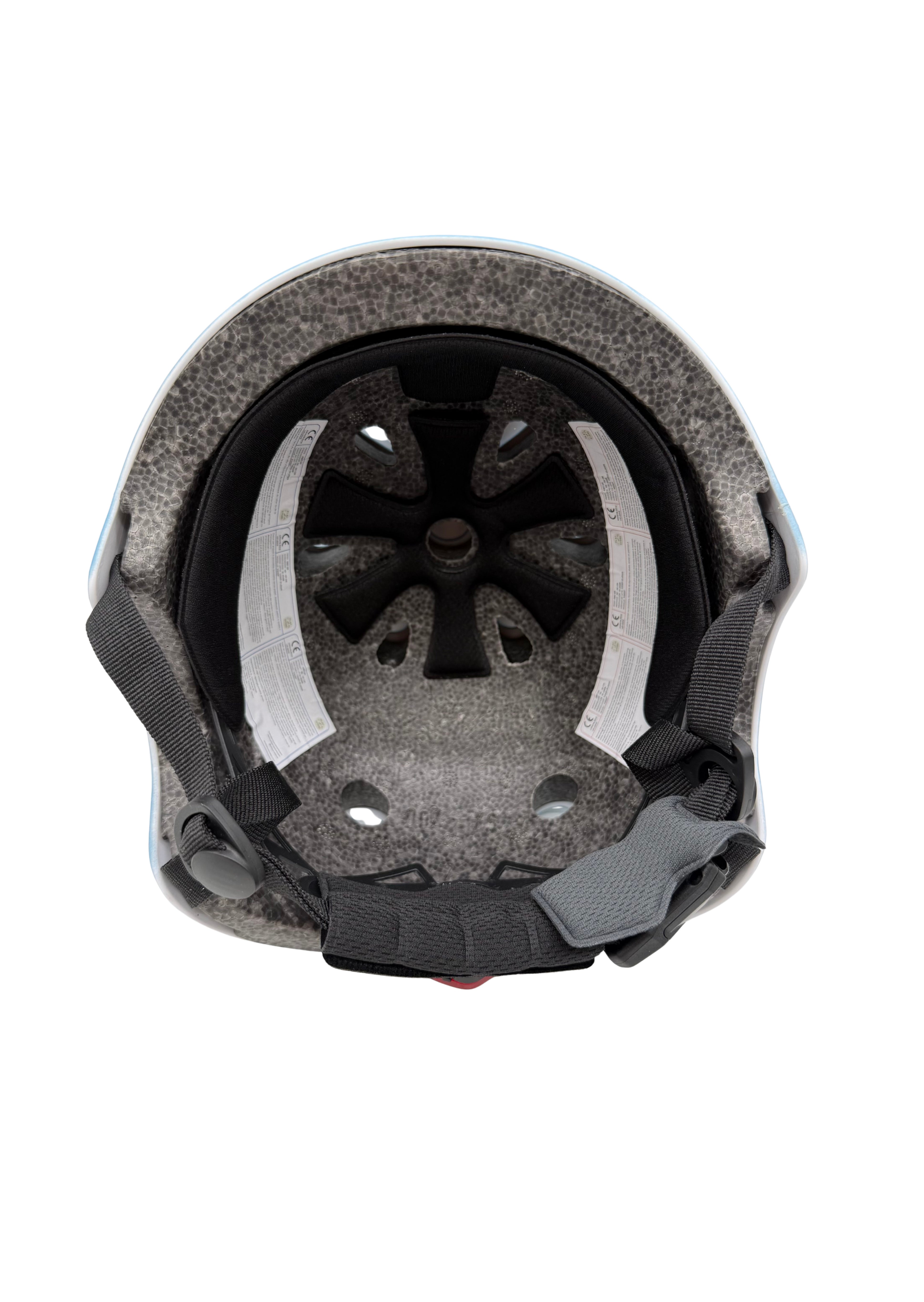 Helmet with light Blue
