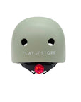 Casco con luz Verde